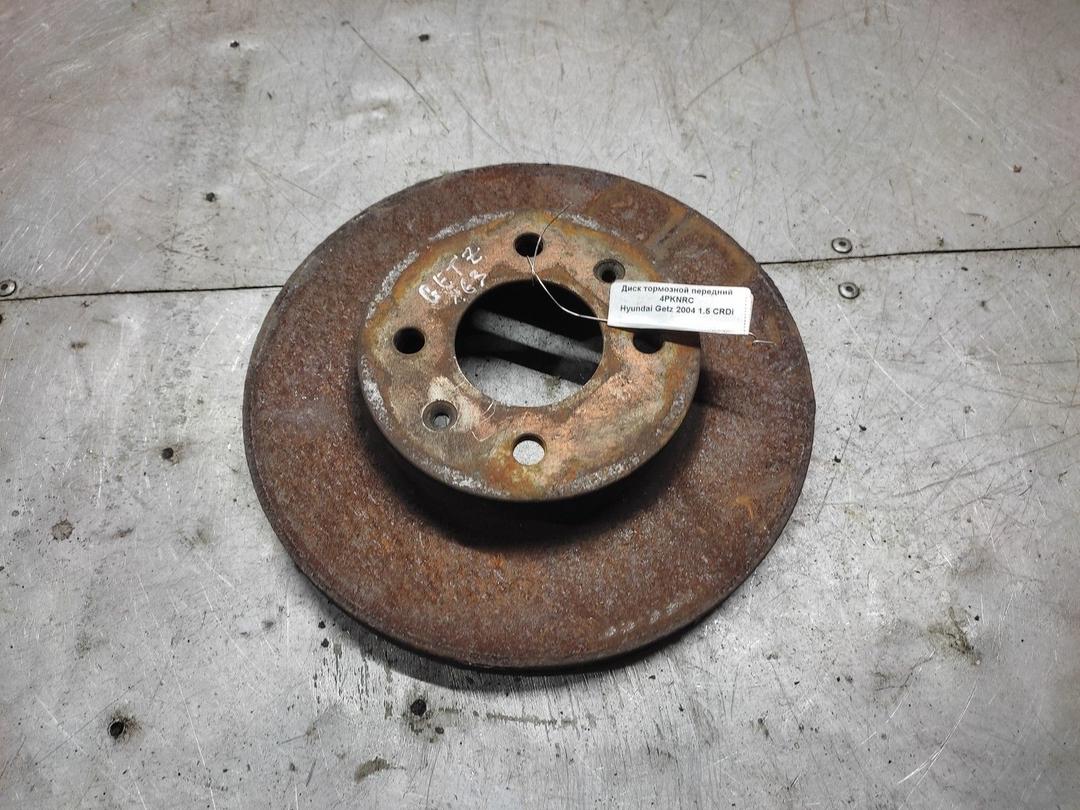 Диск тормозной передний 4PKNRC Hyundai Getz - Фото 1