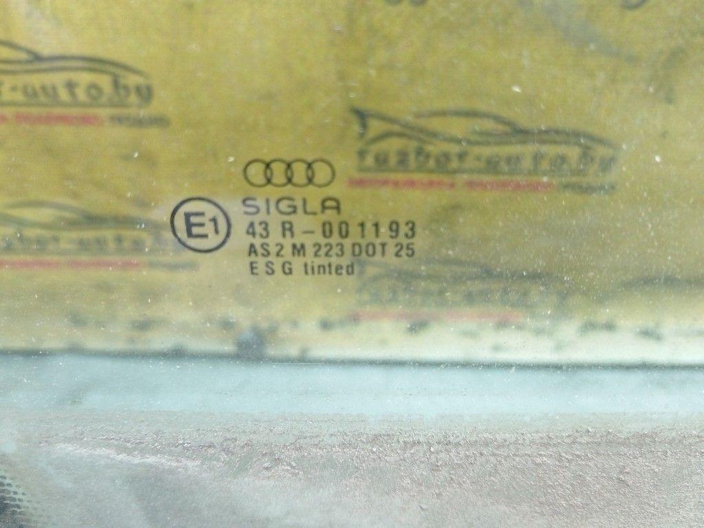 Стекло двери передней правой 718E7L Audi 80 - Фото 2