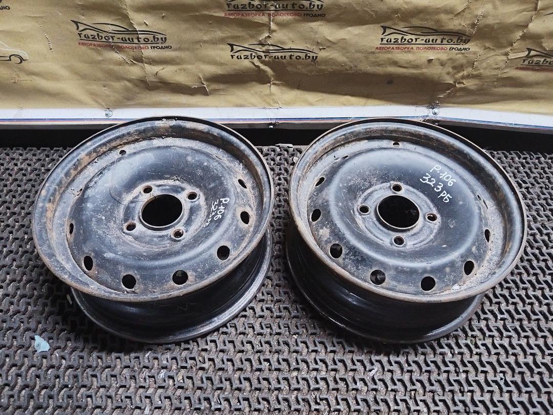 Диск штампованный R13    3IXOIC Peugeot 106