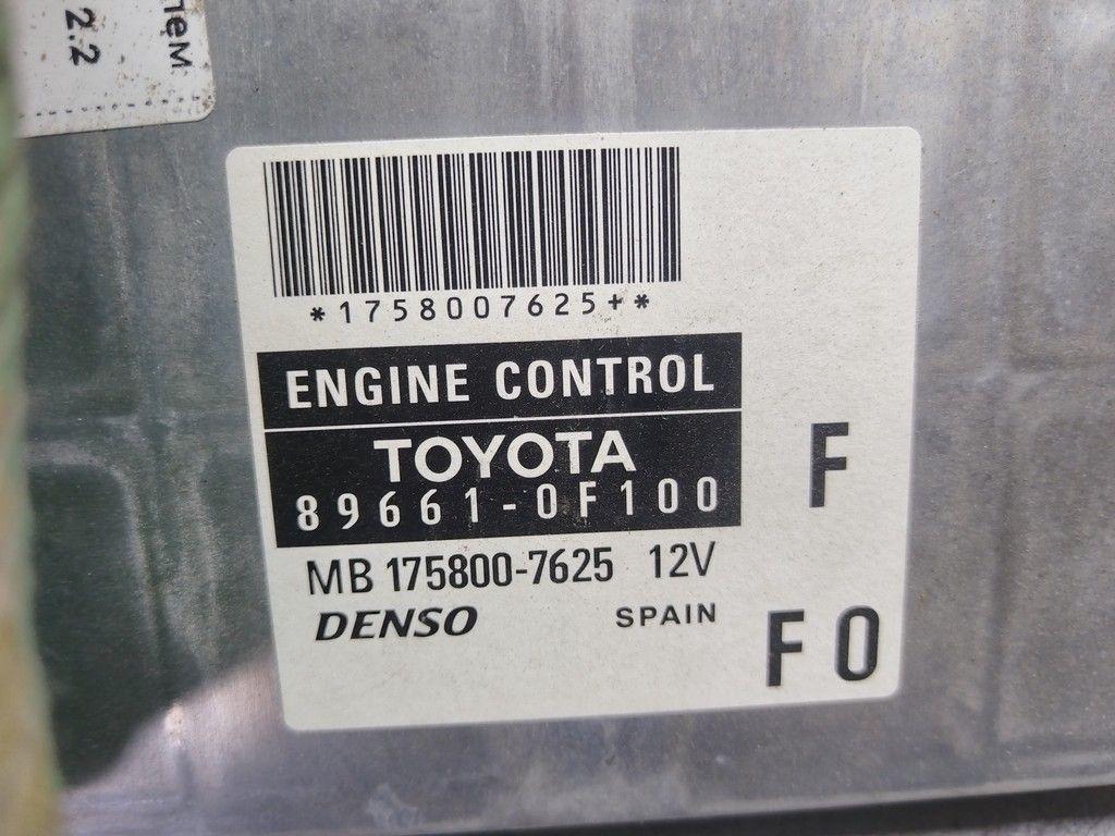 Блок управления двигателем 0YXTWD Toyota Corolla Verso - Фото 4