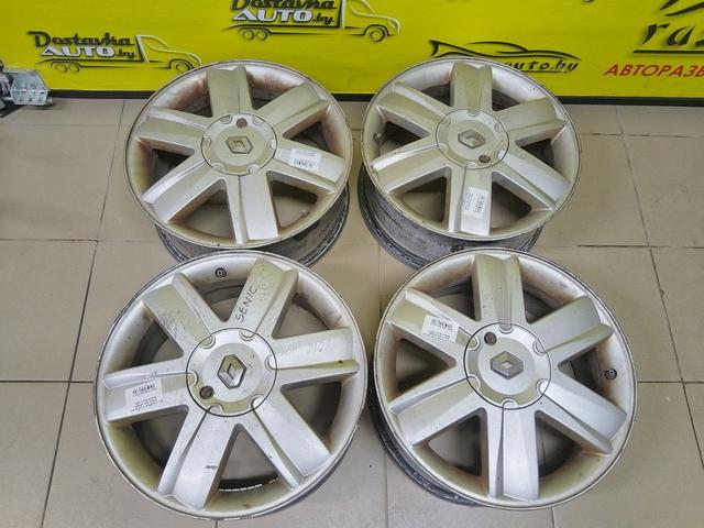 Диск литой R16, 4x100 Renault Scenic 2004 QKA86X QKA86X Renault Scenic