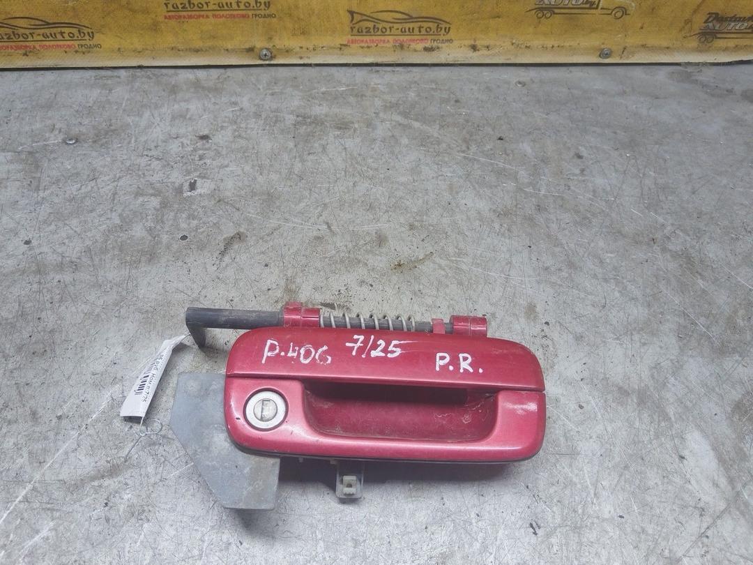 Ручка наружная передняя правая 4VV1JX Peugeot 406 - Фото 2