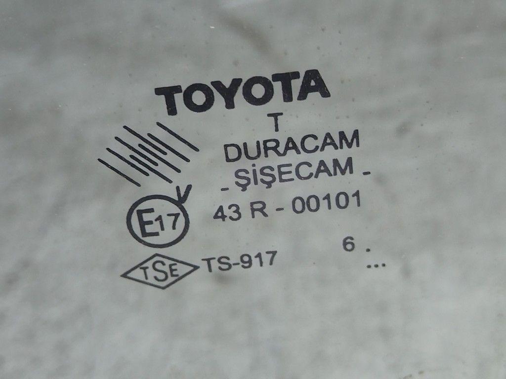 Стекло двери задней левой 1EZWN2 Toyota Corolla Verso - Фото 3