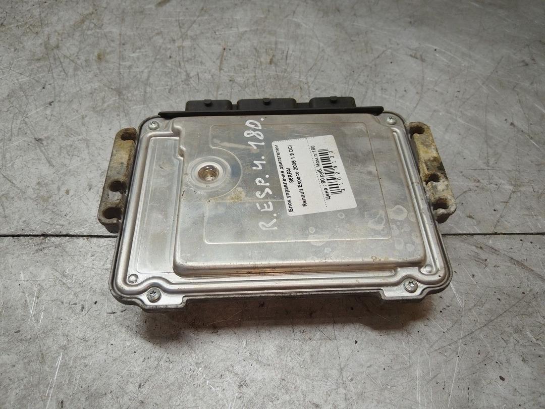 Блок управления двигателем 86RFAI Renault Espace купить в магазине запчастей бу