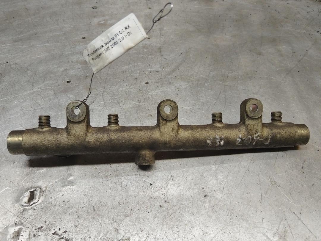 Топливная рампа 6YGGRX Peugeot 307 - Фото 1