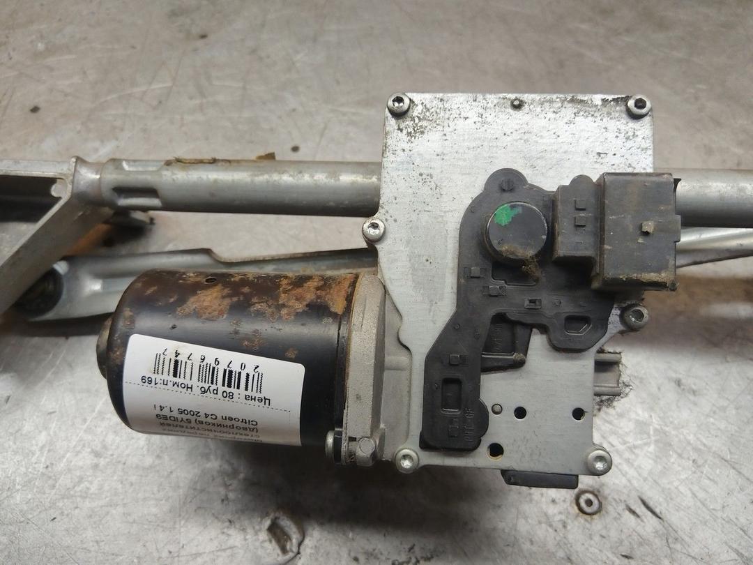 Моторчик передних стеклоочистителей (дворников) 5YIDE9 Citroen C4 - Фото 3