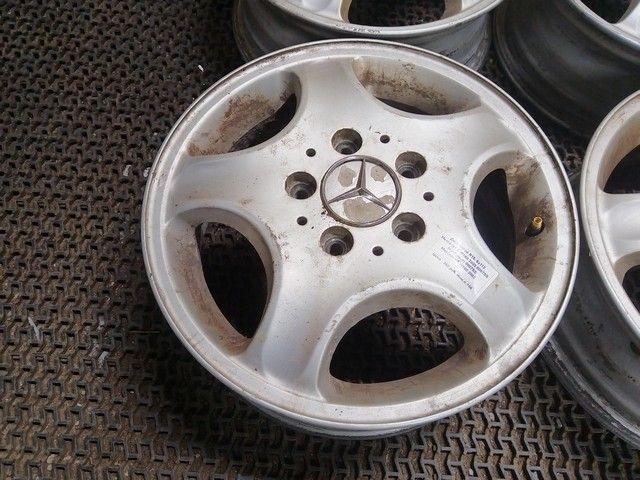 Диск литой R15, 5x112 Mercedes A W168 2003 8087SS (комплект) 8087SS 8087SS Mercedes A W168 купить в магазине запчастей бу