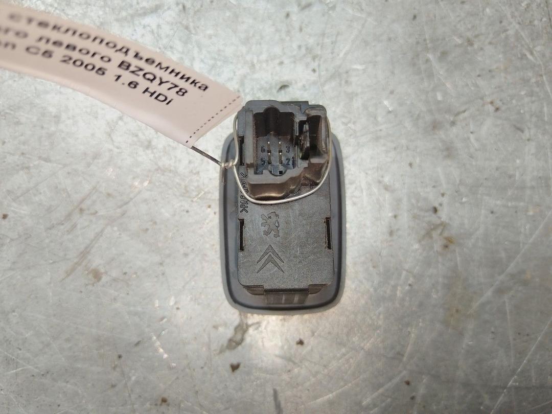 Кнопка стеклоподъемника заднего левого BZQY78 Citroen C5 - Фото 3