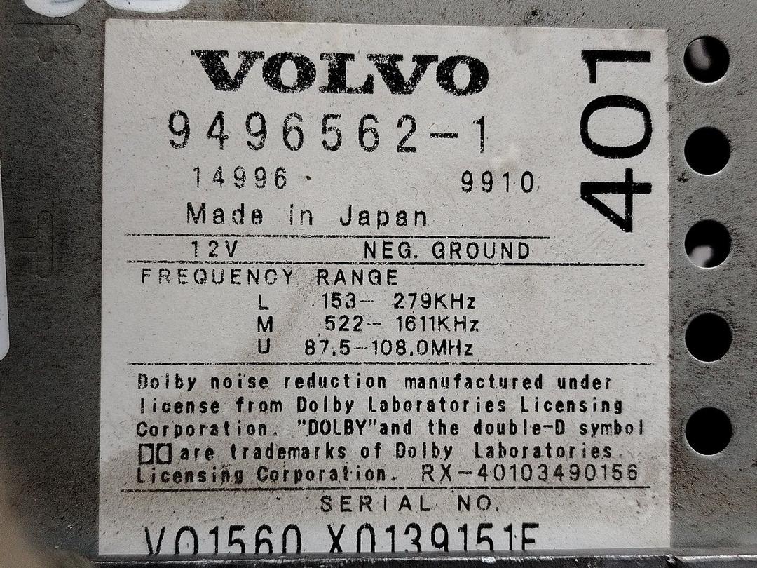 Магнитола 74FSM4 Volvo S80 - Фото 5