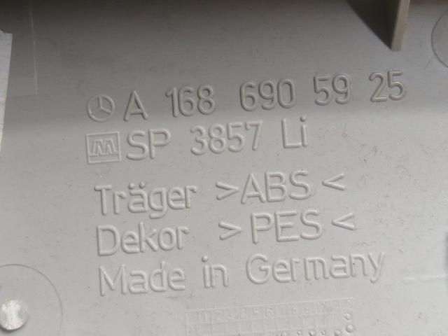 Обшивка стойки центральной левой YXX16T Mercedes A W168 - Фото 6