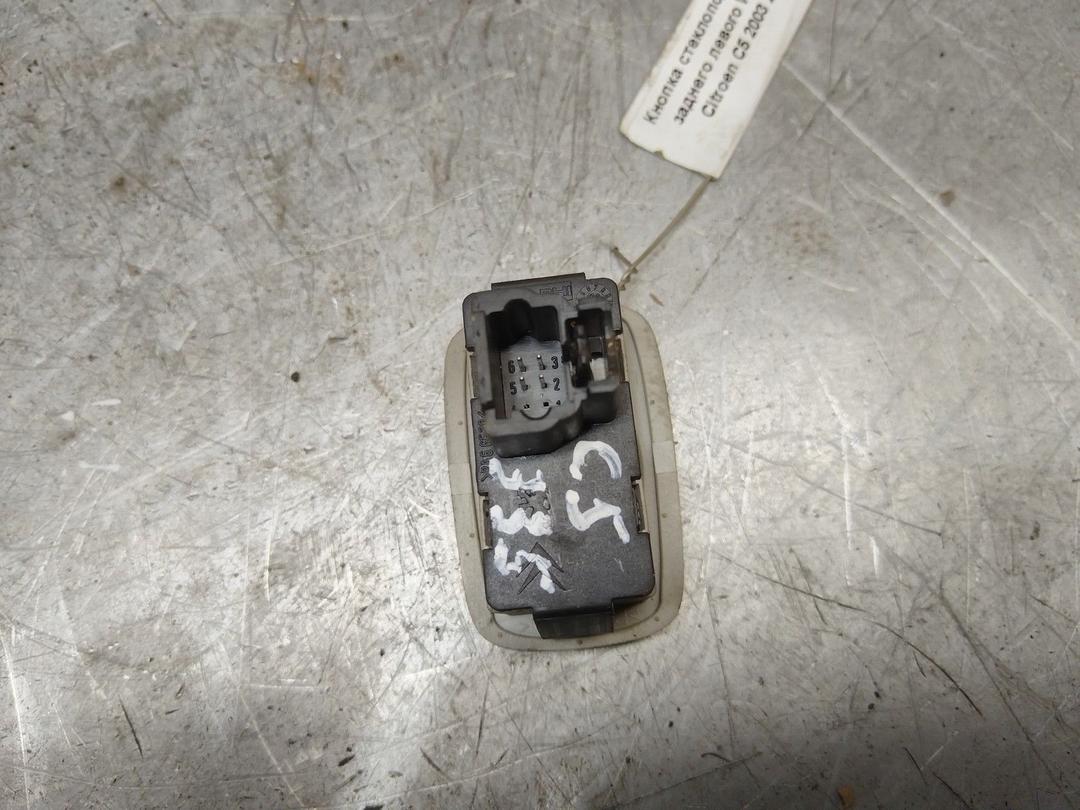 Кнопка стеклоподъемника заднего левого W3AKZV Citroen C5 - Фото 3