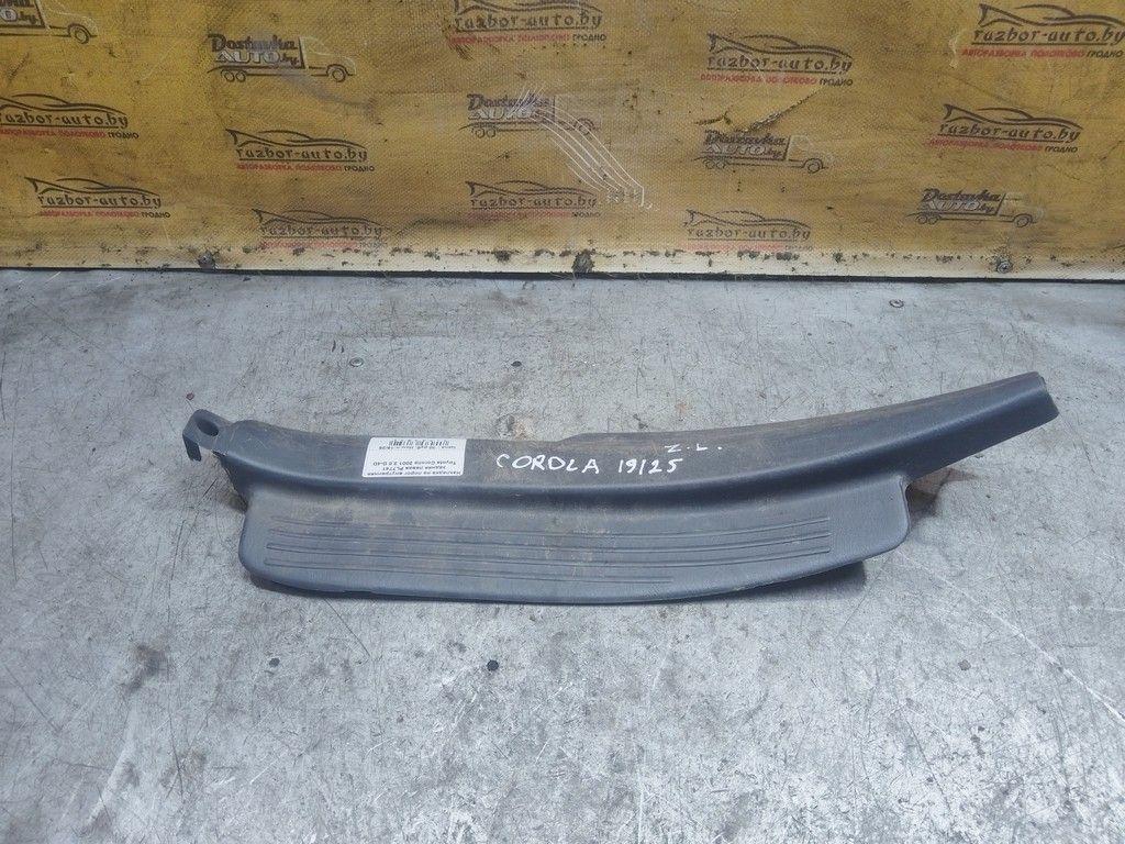 Накладка на порог внутренняя задняя левая PL7741 Toyota Corolla - Фото 1