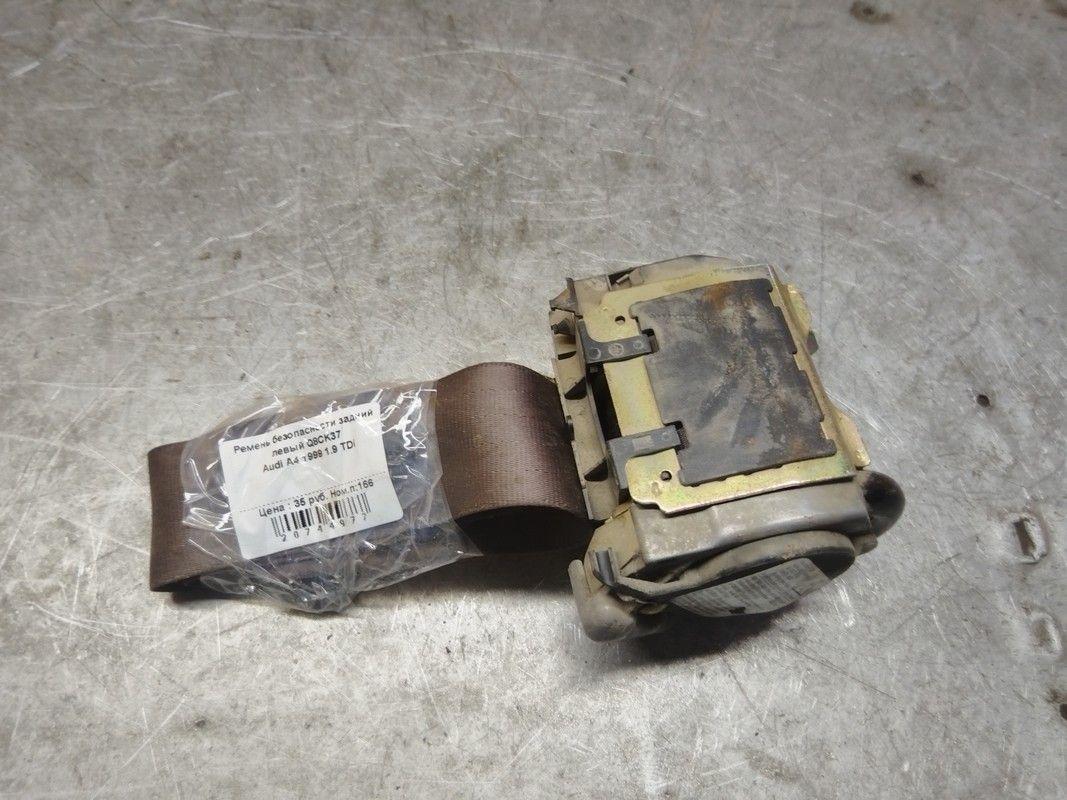 Ремень безопасности задний левый Q8CK37 Audi A4 - Фото 1
