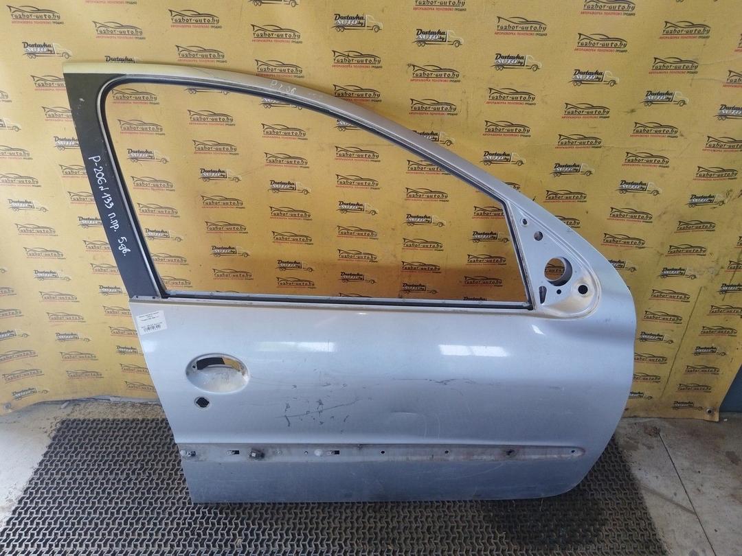 Дверь передняя правая 7HI21O Peugeot 206 - Фото 1