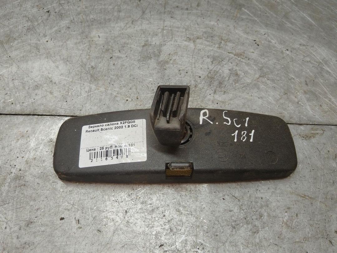 Зеркало салона X2FQG8 Renault Scenic