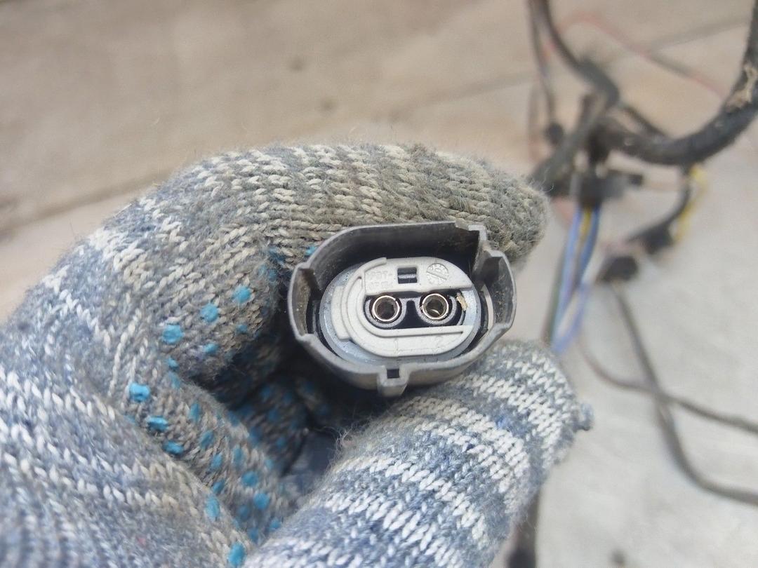 Проводка двери задней правой 5O3KQR BMW 5 E39 - Фото 4