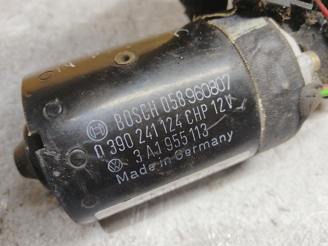 Моторчик передних стеклоочистителей (дворников) 1B98UU Volkswagen Passat - Фото 5