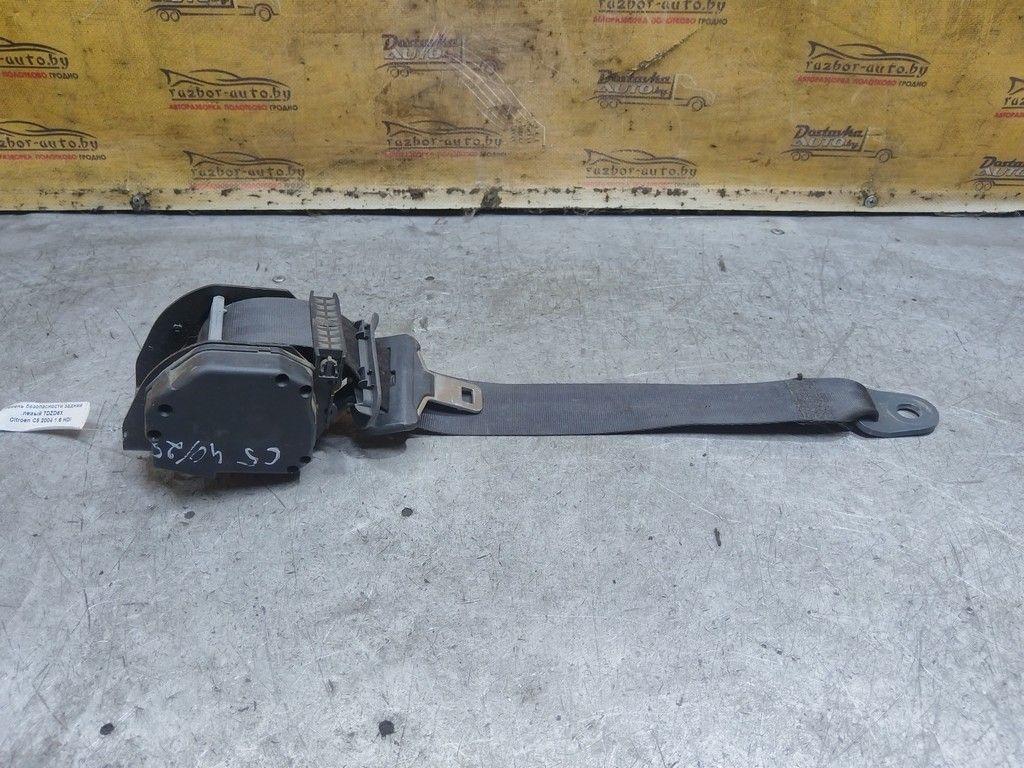 Ремень безопасности задний левый 7DZD6X Citroen C5 - Фото 3