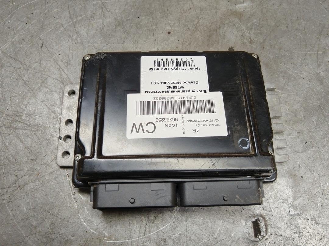 Блок управления двигателем WT55MC Daewoo Matiz