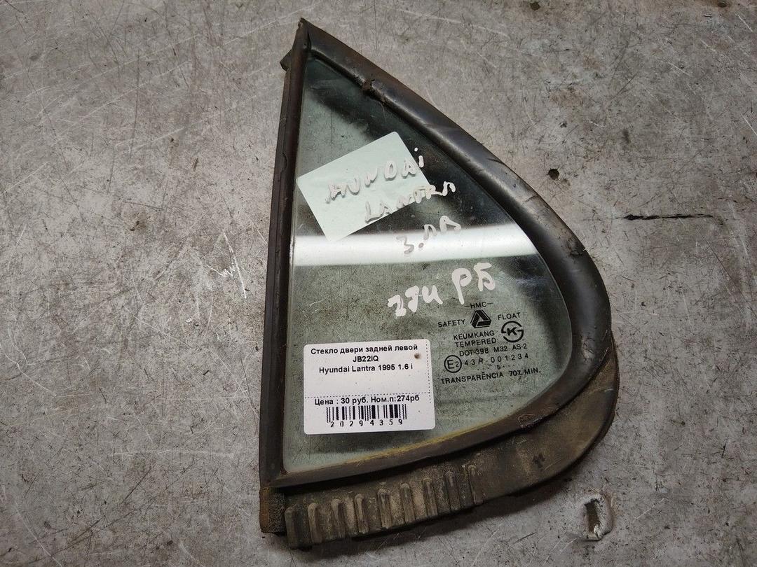Стекло двери задней левой JB22IQ Hyundai Lantra
