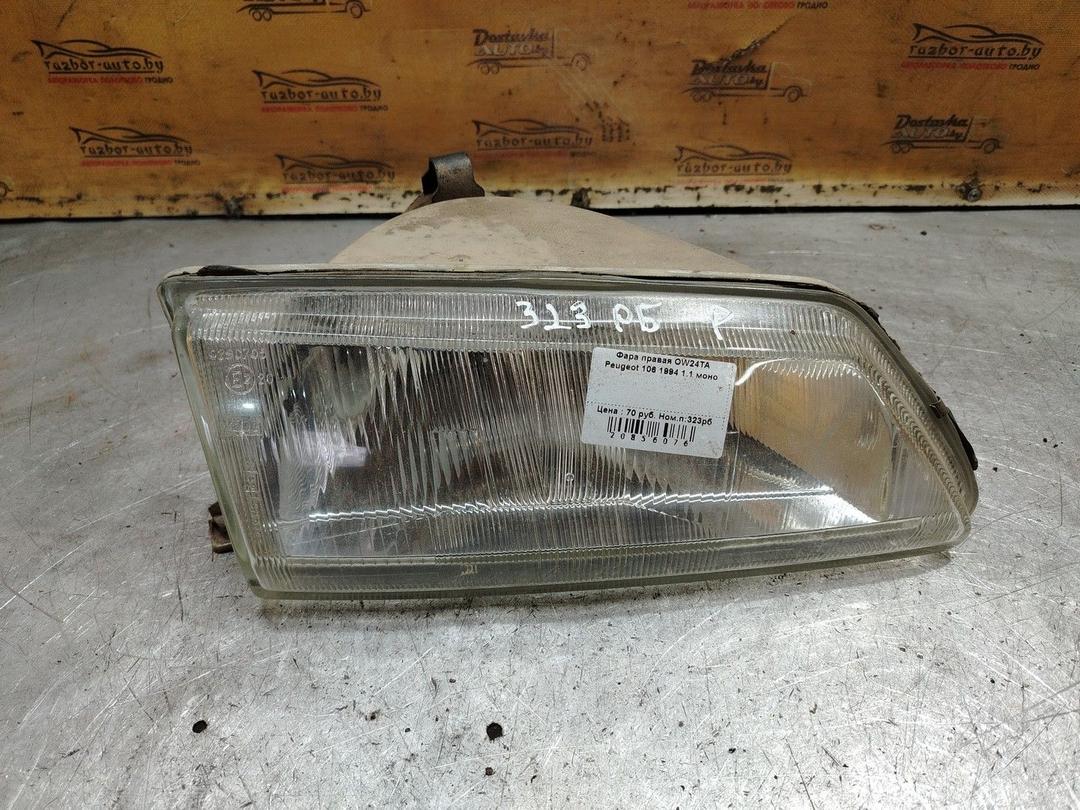 Фара правая OW24TA Peugeot 106 - Фото 1