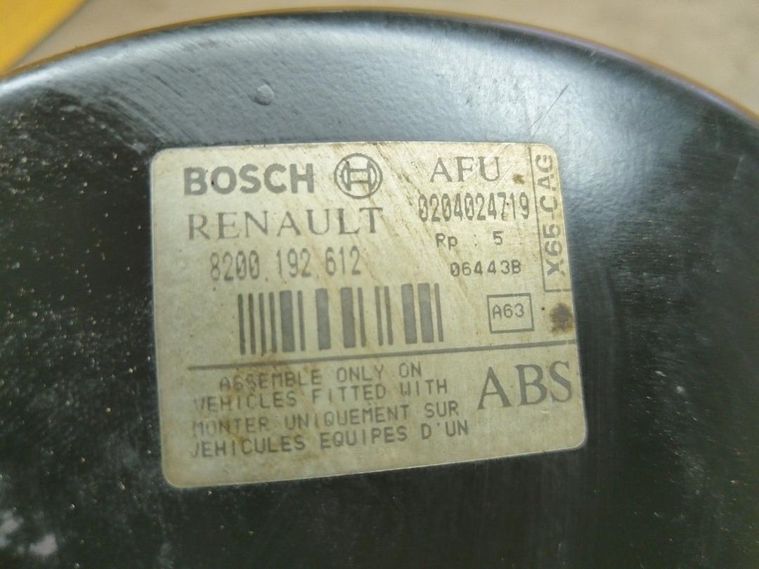 Вакуумный усилитель тормозов AGAYZW Renault Clio - Фото 2