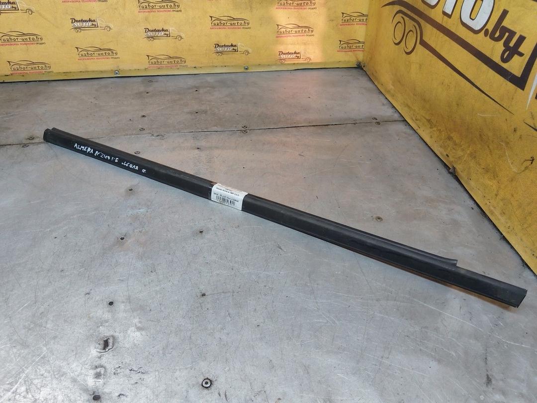 Молдинг стекла двери передней левой наружный GBP0JJ Nissan Almera