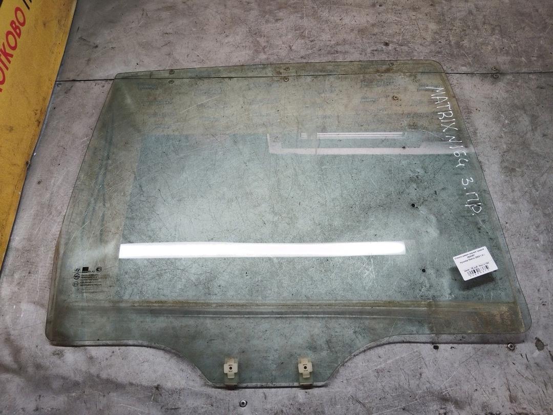 Стекло двери задней правой 2S3O9Y Hyundai Matrix