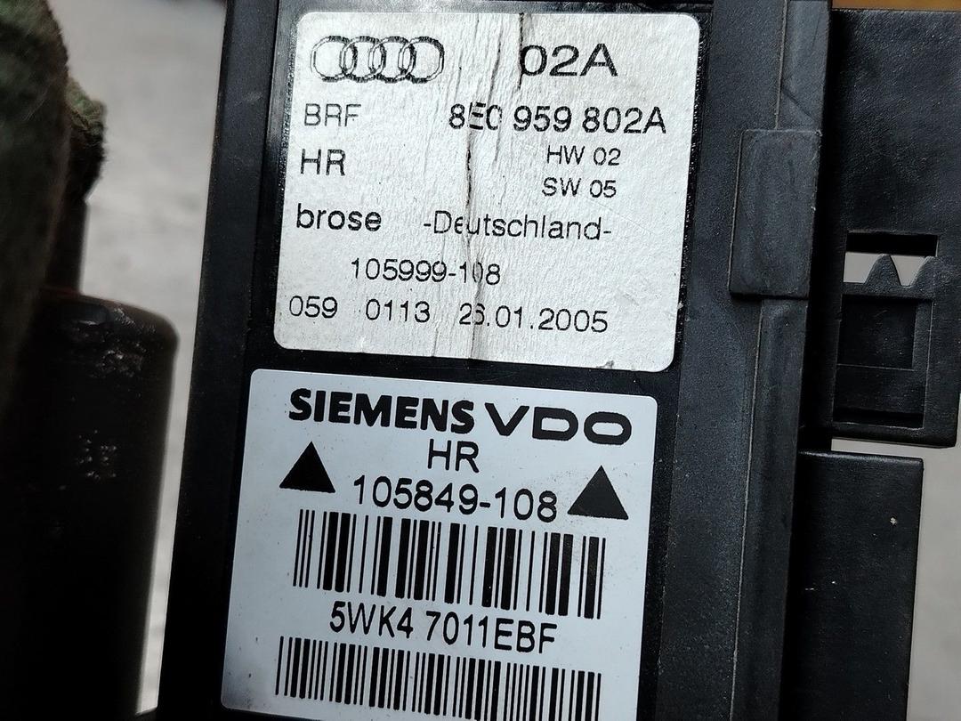 Стеклоподъемник электрический задний правый EOTM8Y Audi A4 - Фото 6