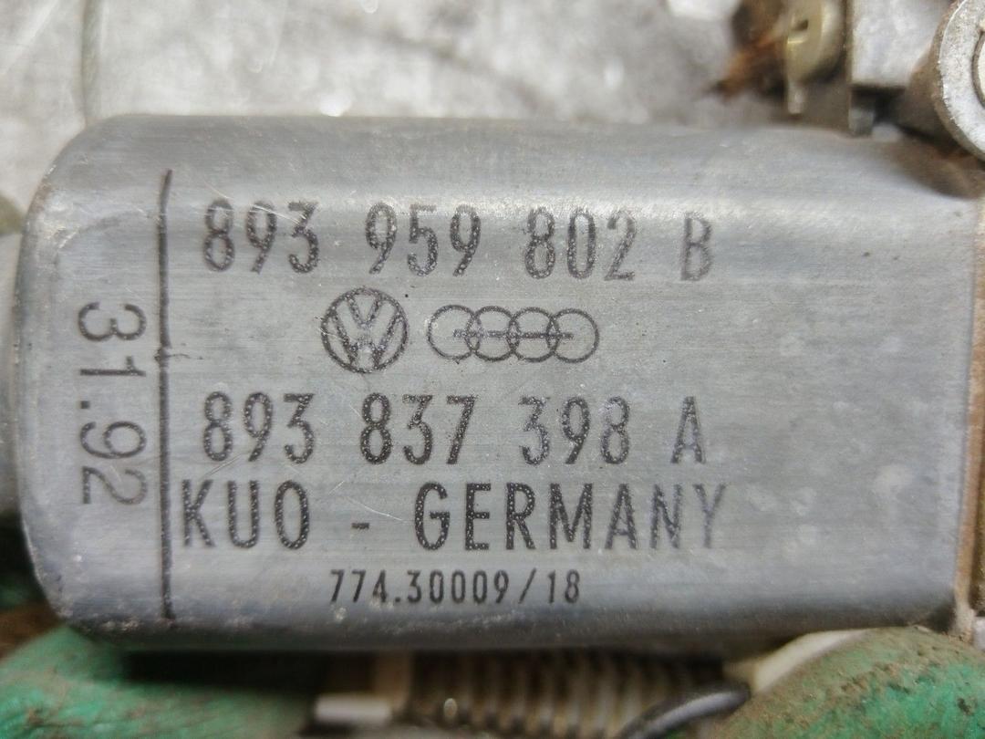 Стеклоподъемник электрический передний правый V9L4AJ Audi 80 купить на авторазборке