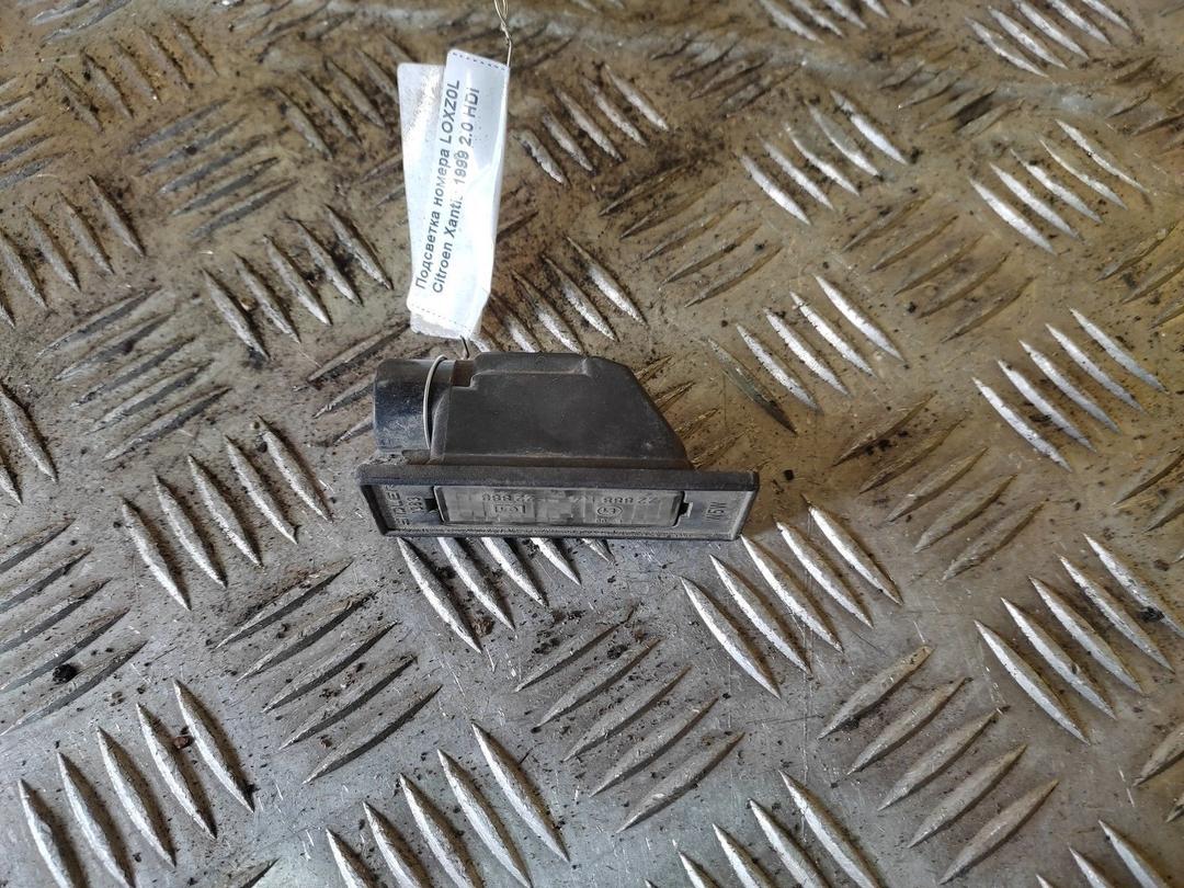 Подсветка номера LOXZ0L Citroen Xantia