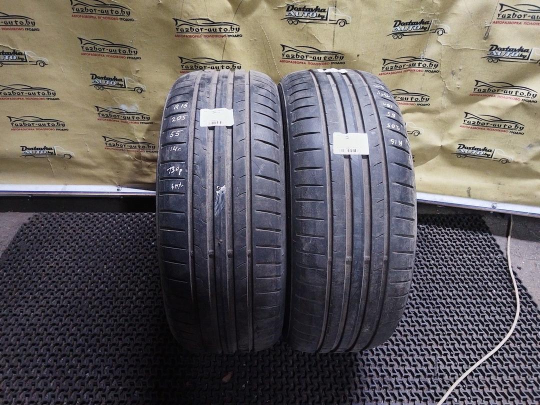 Шина Dunlop 205/55 R16 ZH8QY6 ZH8QY6 Dunlop купить бу в хорошем состоянии