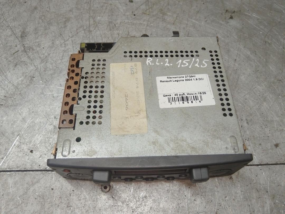 Магнитола 2TQ94I Renault Laguna купить