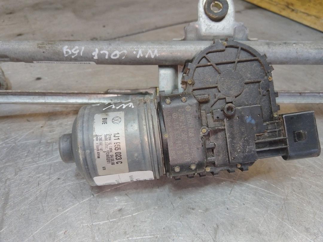 Моторчик передних стеклоочистителей (дворников) 4WOZG1 Volkswagen Golf - Фото 2