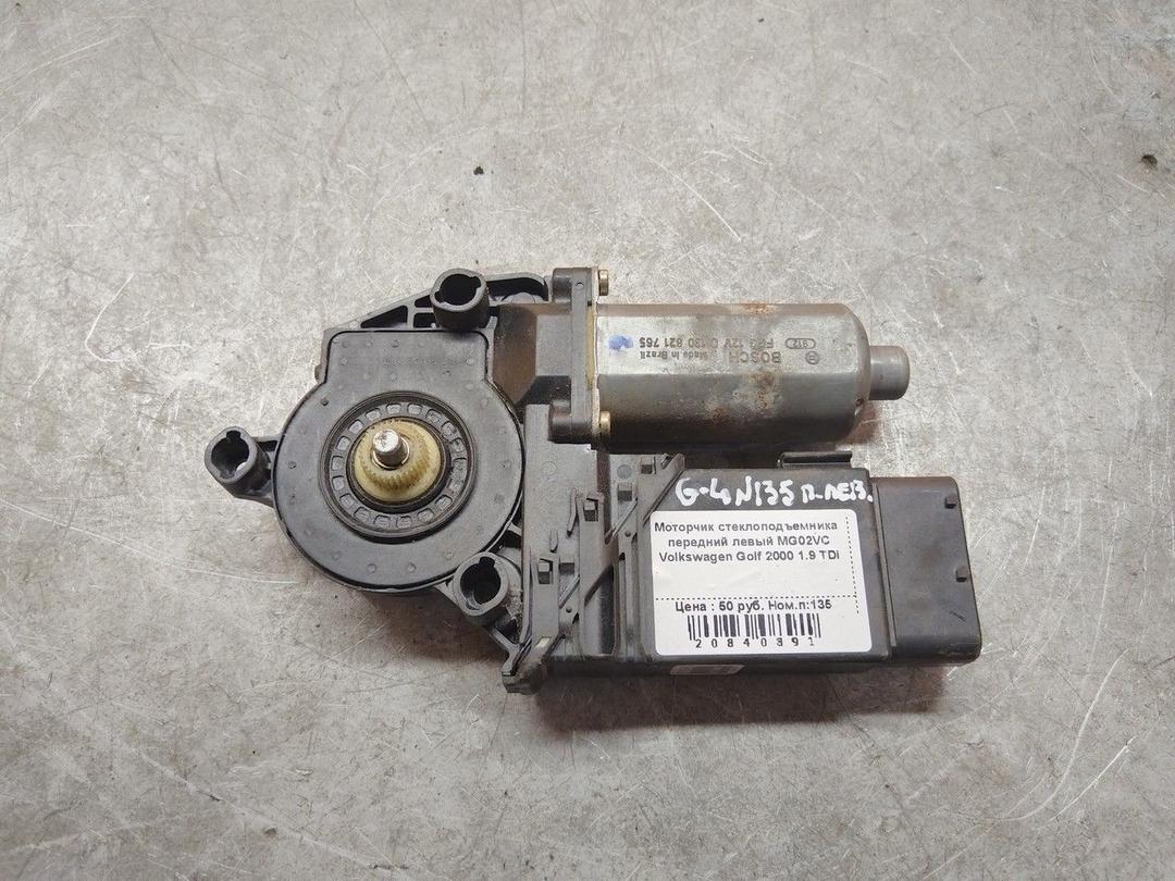 Моторчик стеклоподъемника передний левый MG02VC Volkswagen Golf - Фото 1