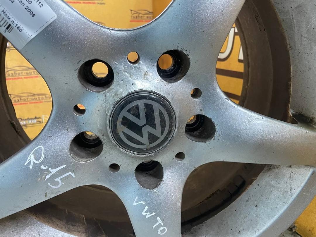 Диск литой R15, 5x112 Volkswagen Touran 2006 6503J4 6503J4 Volkswagen Touran undefined