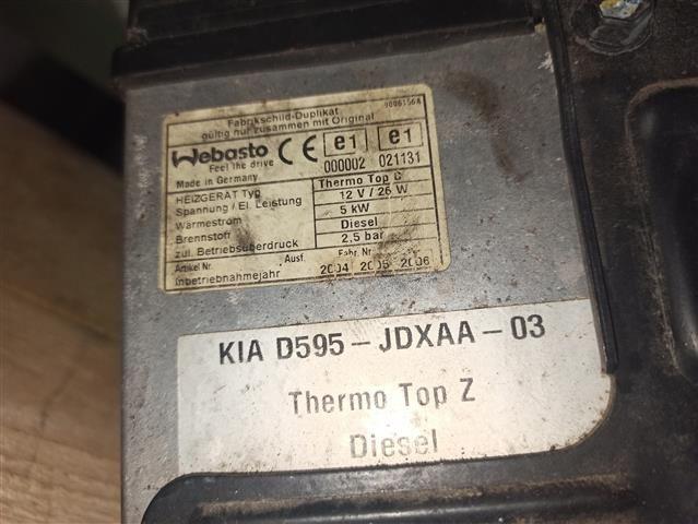 Автономный отопитель 35E82D Kia Sorento купить в магазине запчастей бу