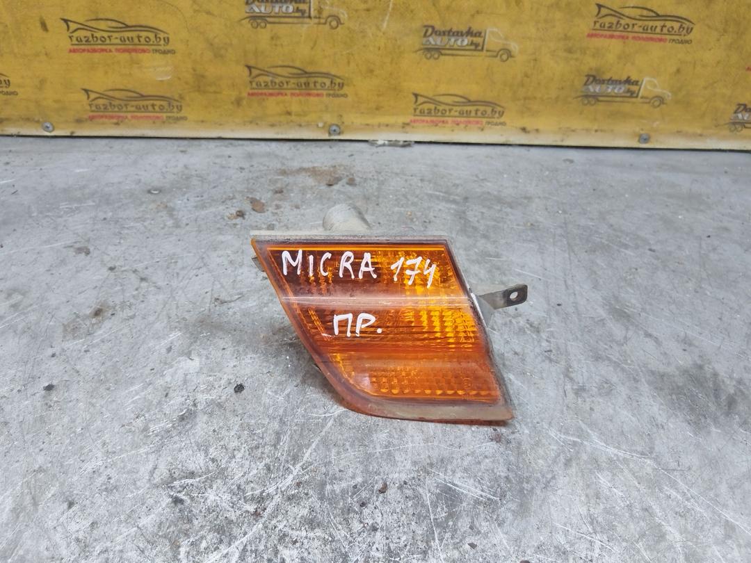 Поворотник правый 78Z482 Nissan Micra