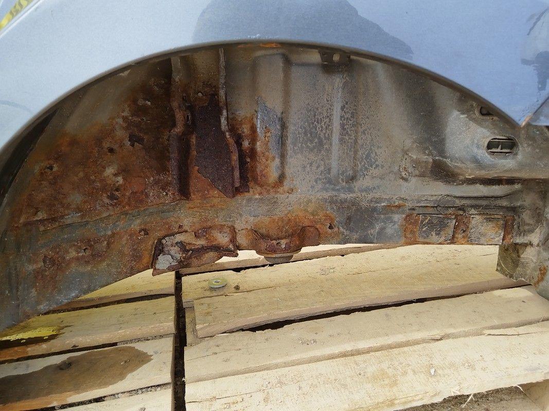 Крыло заднее левое YFDZM0 Peugeot 207 - Фото 5