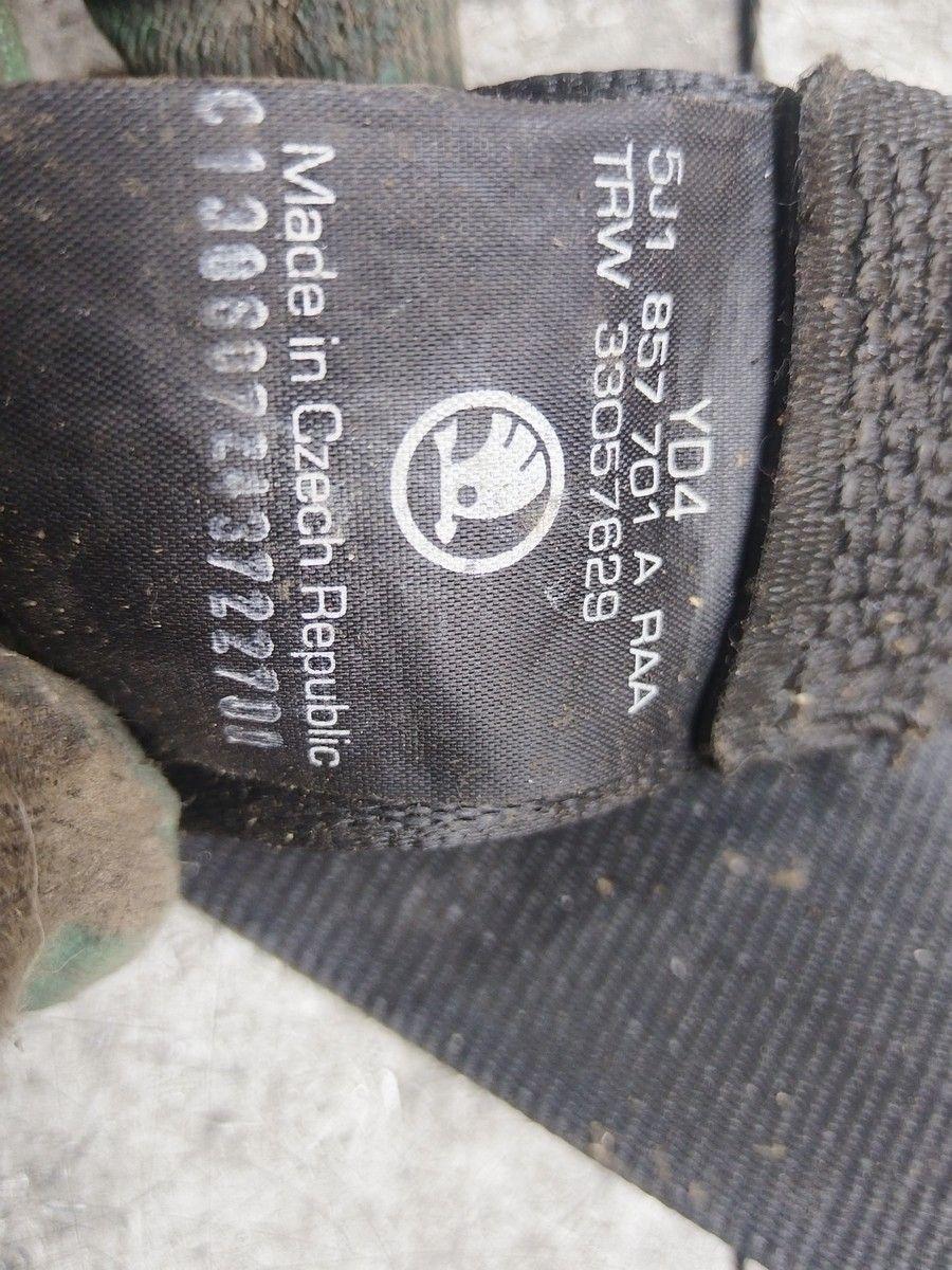 Ремень безопасности передний левый T8NX72 Skoda Roomster купить в магазине запчастей бу