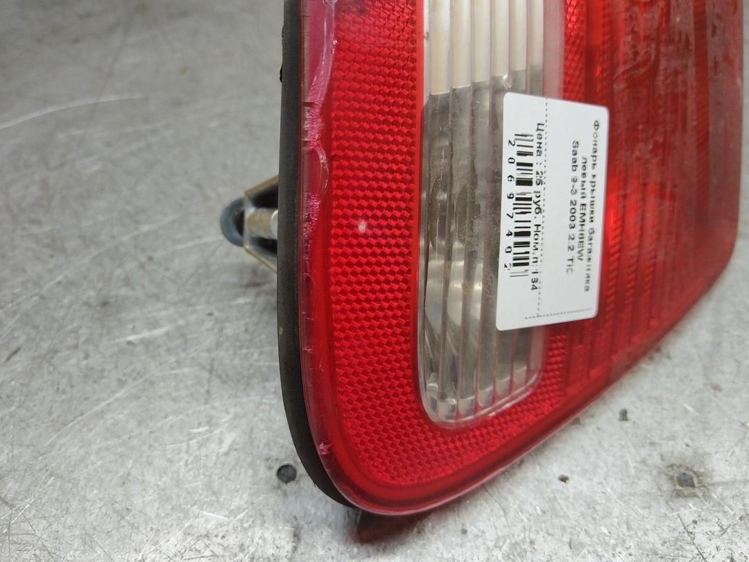 Фонарь крышки багажника левый EMH6EW Saab 9-3 - Фото 3