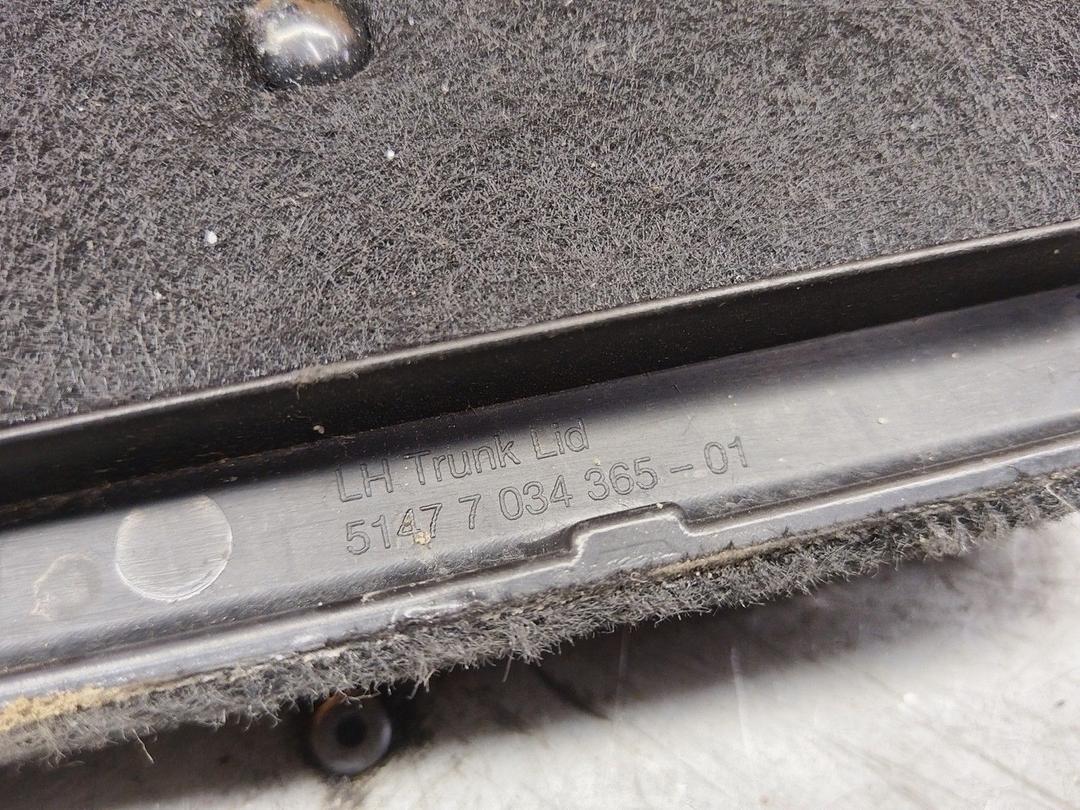 Обшивка багажника 2OMFT7 BMW X5 E53 купить на авторазборке