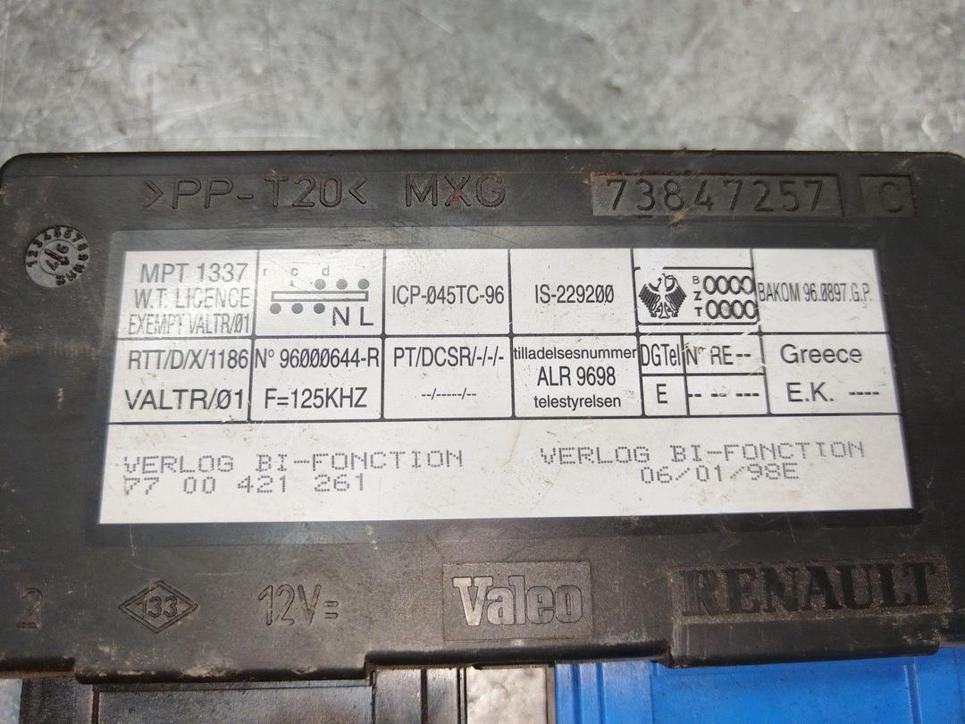 Блок комфорта 79OI9G Renault Safrane - Фото 2