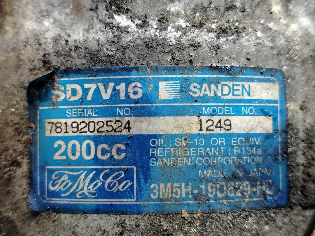 Компрессор кондиционера 165664 Volvo V50 - Фото 6