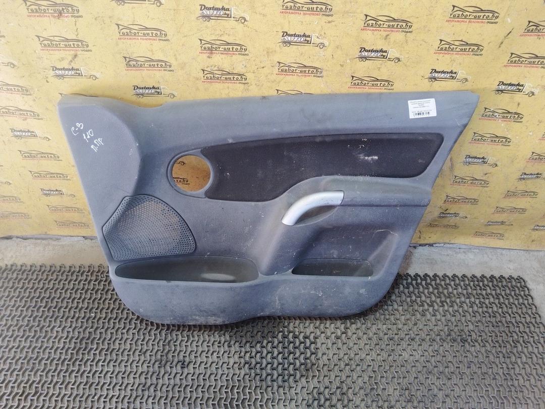 Обшивка двери передней правой (дверная карта) T0J22O Citroen C3