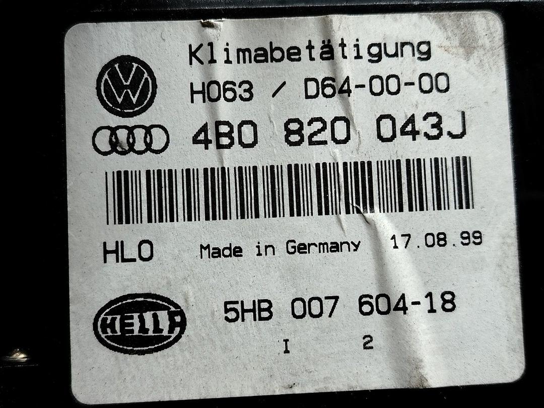 Блок управления печки/климат-контроля 73LAHV Audi A6 - Фото 5