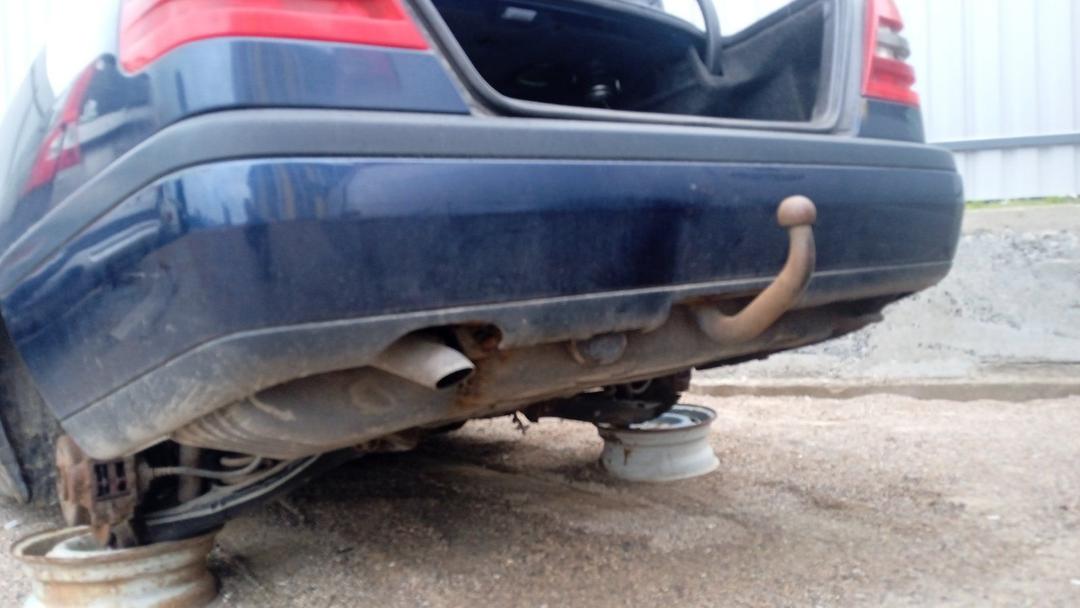 Глушитель 6Y28K6 Mercedes C W202 - Фото 1