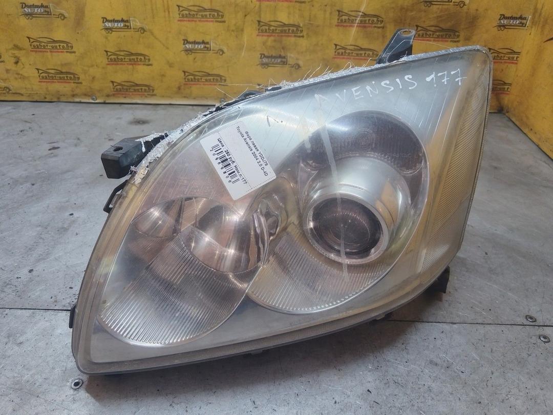 Фара левая YDDJ78 Toyota Avensis