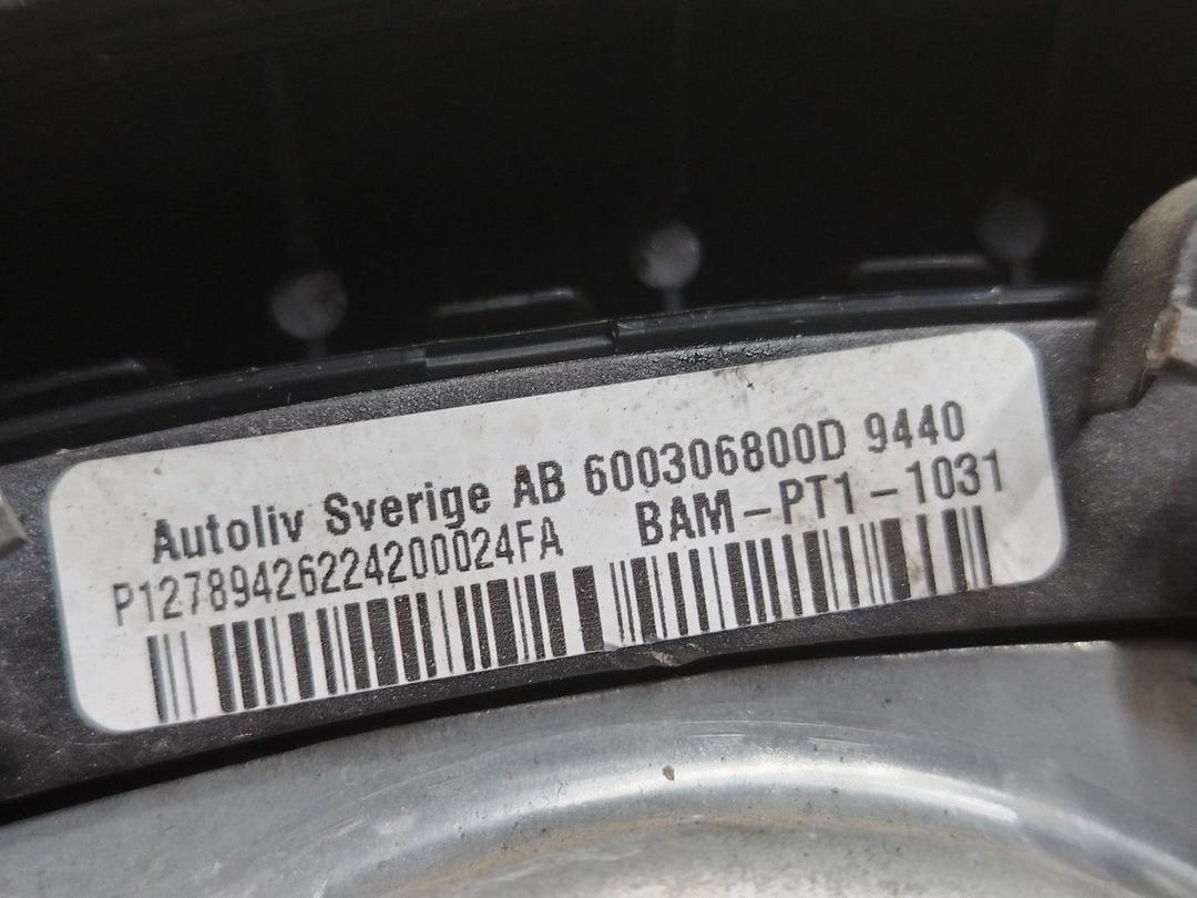 Подушка безопасности водителя 0O3P4N Saab 9-3 - Фото 4