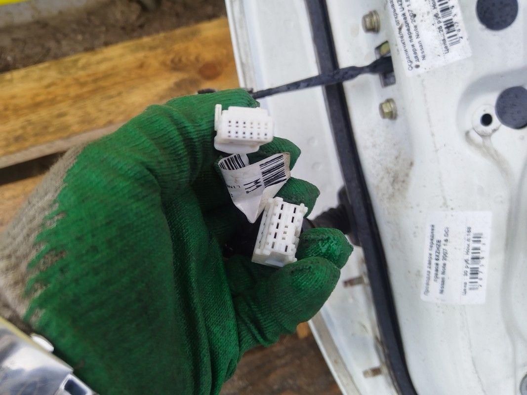 Проводка двери передней правой 6XZHZE Nissan Note купить с доставкой